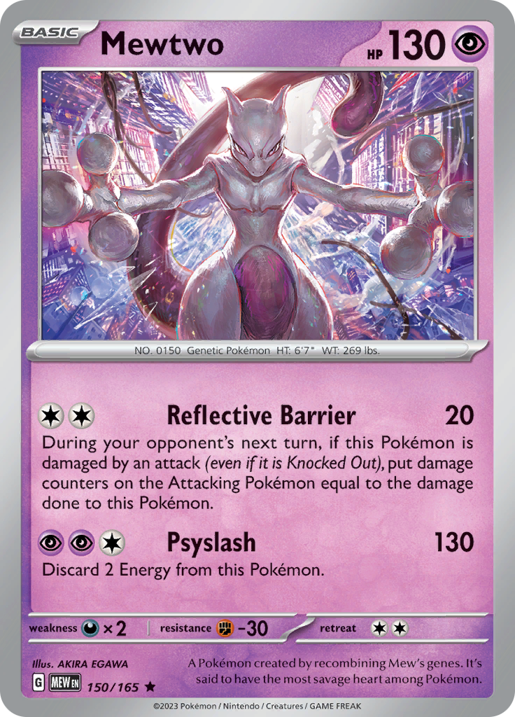 Mewtwo (150/165) [Scarlet & Violet: 151] | Silver Goblin