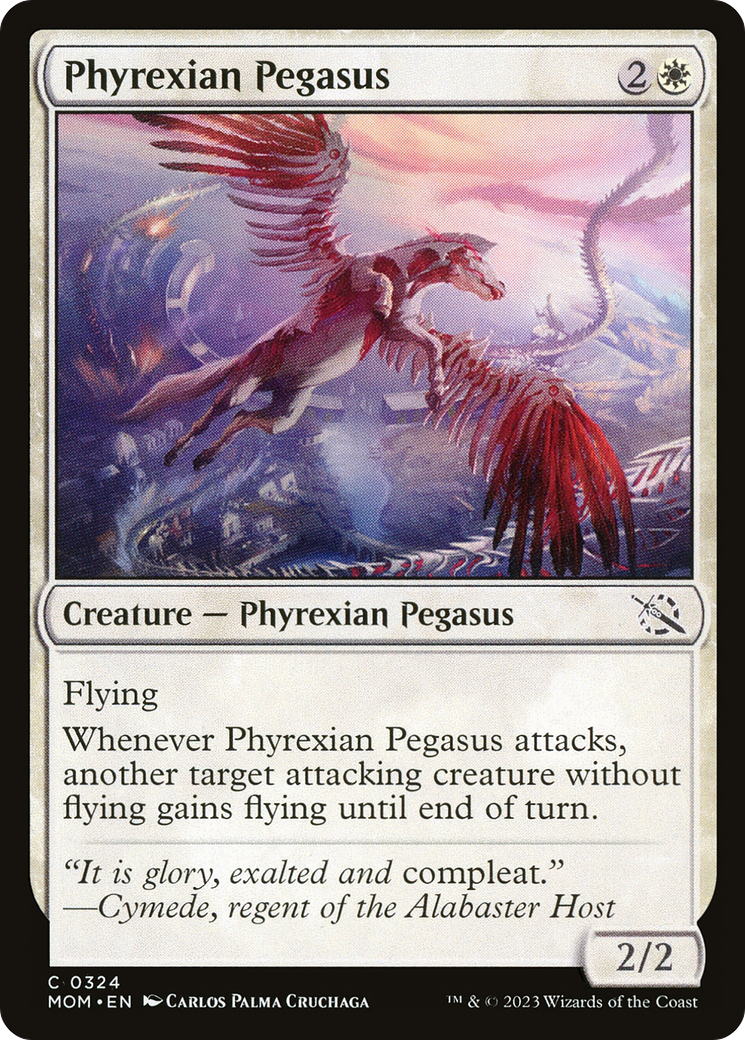 Phyrexian Pegasus (324) Foil - March of the Machine