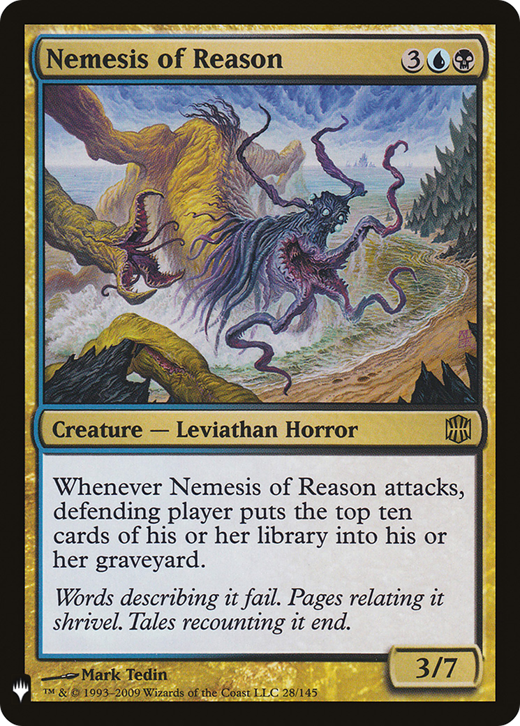 Nemesis of Reason (ARB-28) - The List