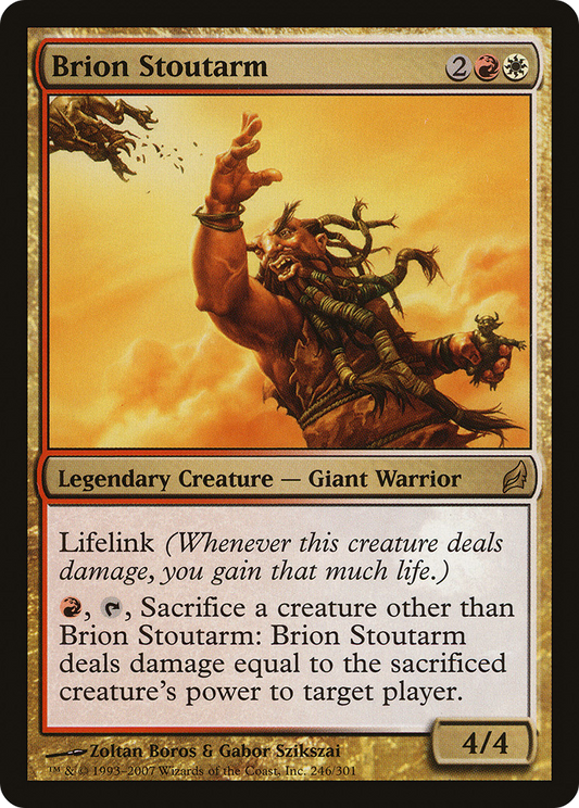 Brion Stoutarm (246) Foil - Lorwyn