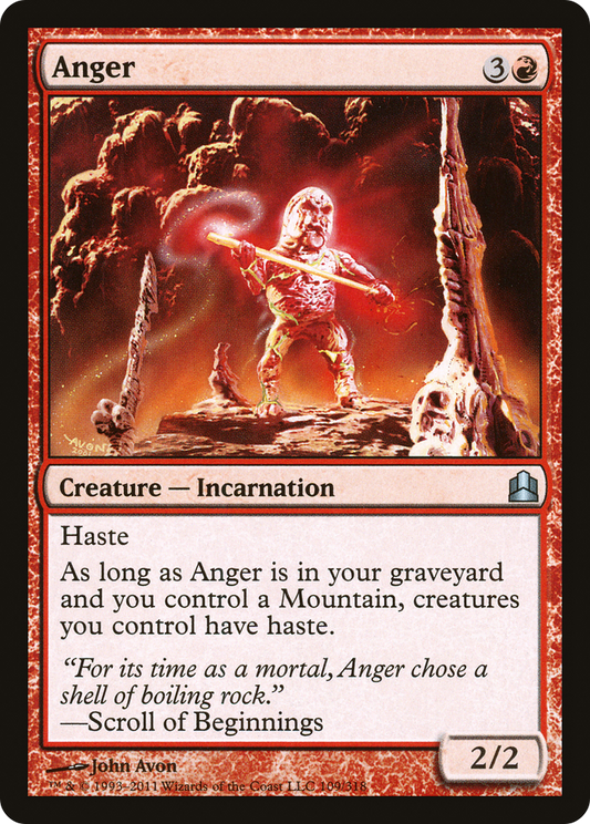 Anger [Commander 2011]