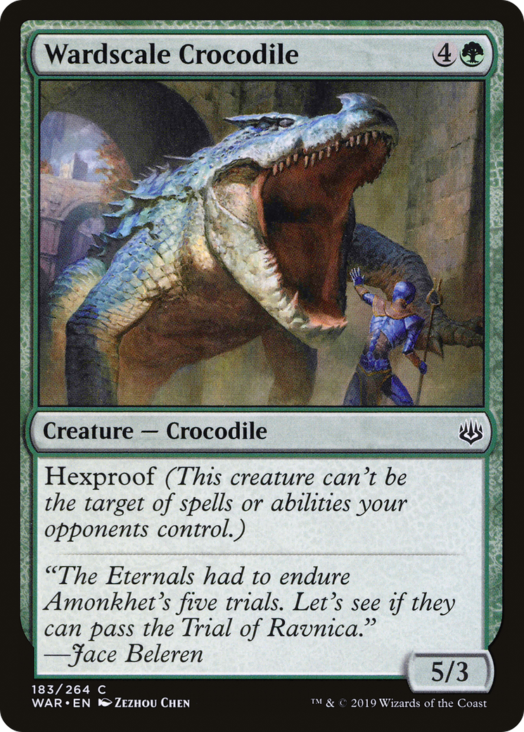 Wardscale Crocodile (183) - War of the Spark