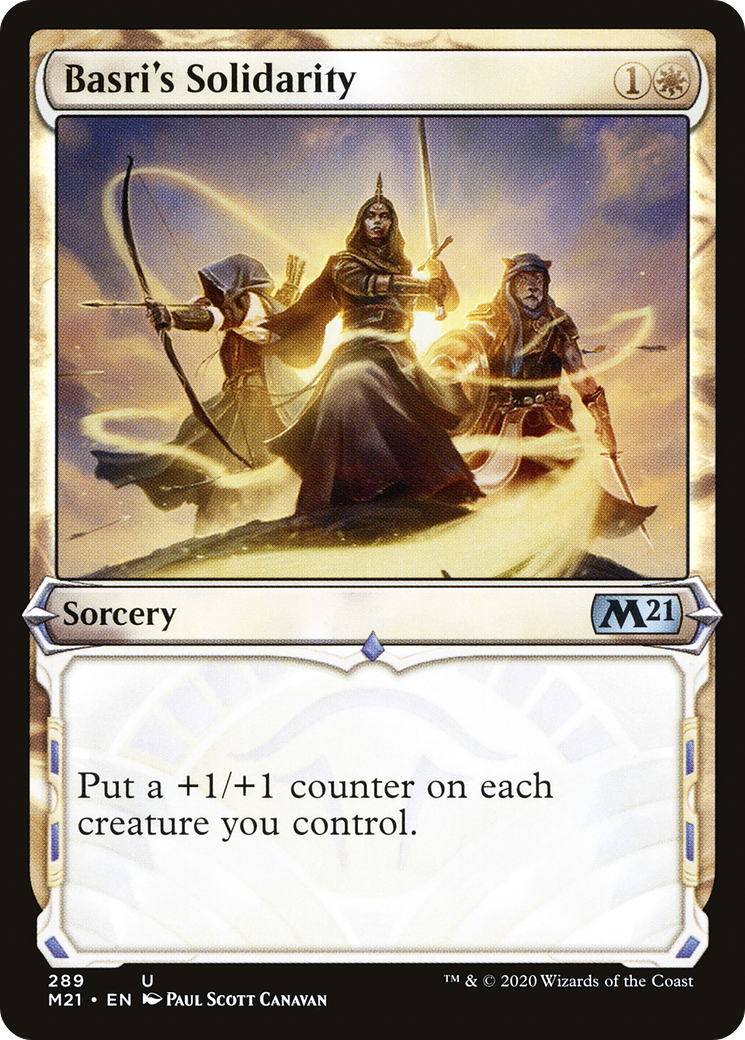 Basri's Solidarity (Showcase) (289) Foil - Core Set 2021