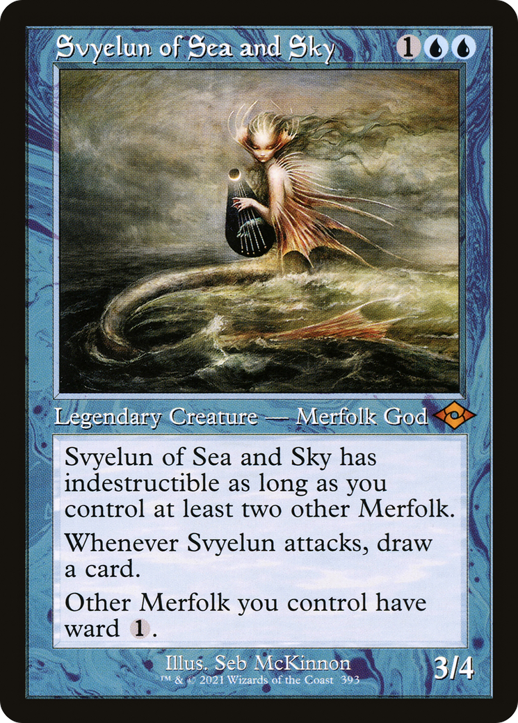 Svyelun of Sea and Sky (Retro) (393) Foil - Modern Horizons 2