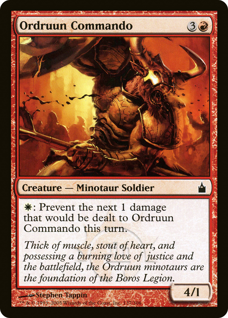 Ordruun Commando (137) - Ravnica: City of Guilds