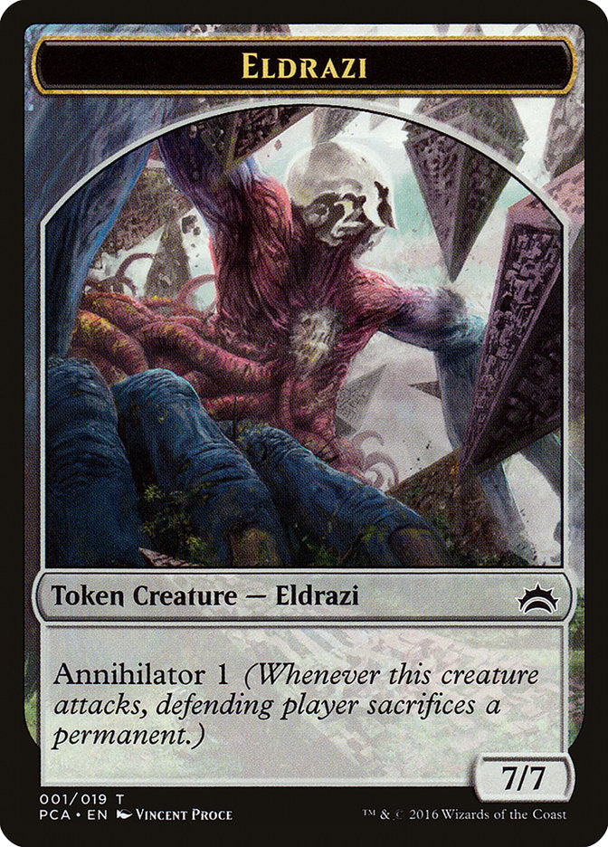 Eldrazi Token [Planechase Anthology Tokens] | Silver Goblin