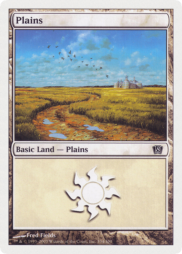 Plains (334) Foil - Eighth Edition