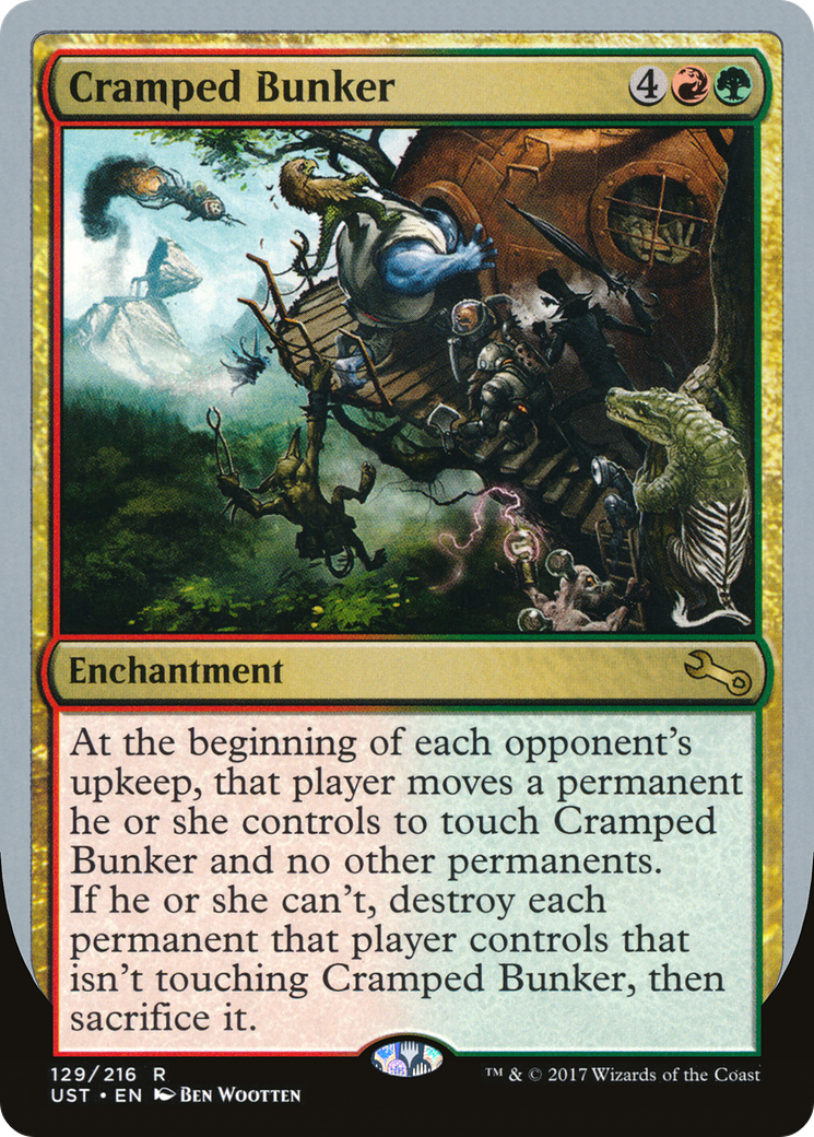 Cramped Bunker (129) Foil - Unstable