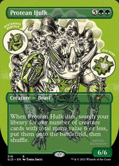 Protean Hulk (Borderless Foil Etched) [Secret Lair Drop Series] | Silver Goblin