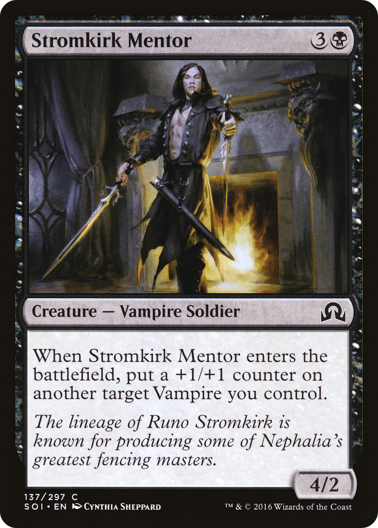Stromkirk Mentor (137) - Shadows over Innistrad