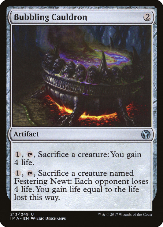 Bubbling Cauldron (213) Foil - Iconic Masters