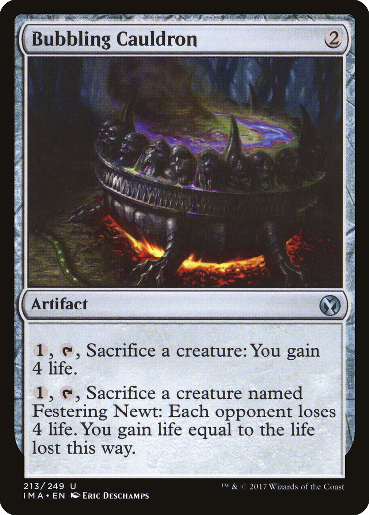Bubbling Cauldron (213) - Iconic Masters