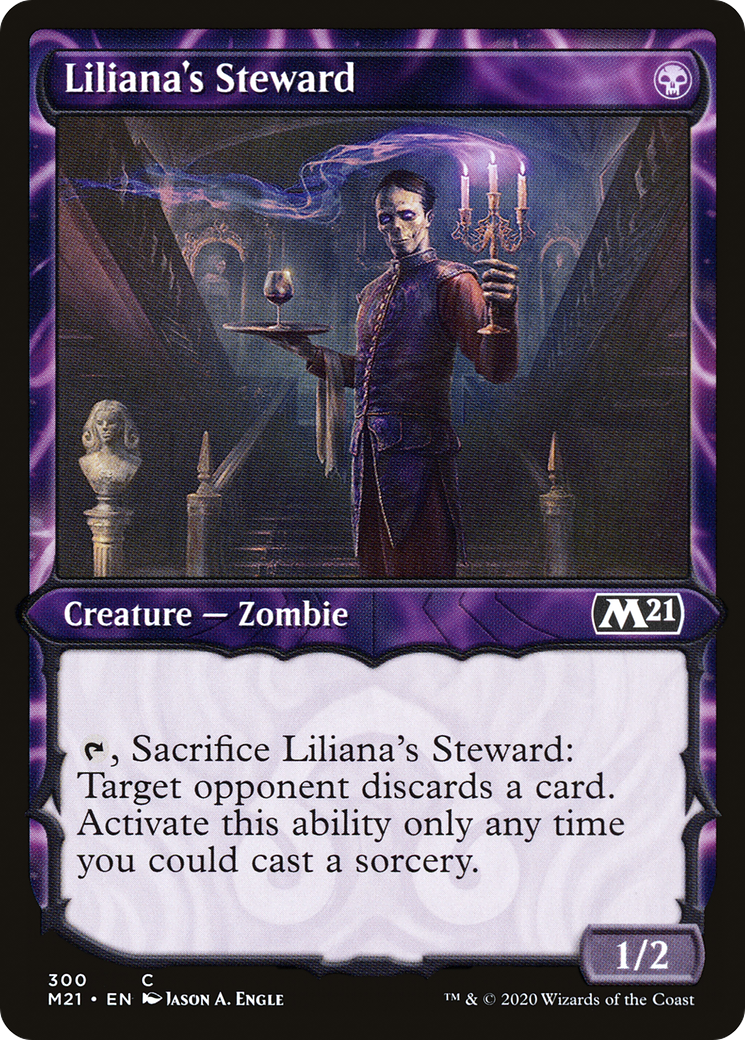 Liliana's Steward (Showcase) (300) - Core Set 2021
