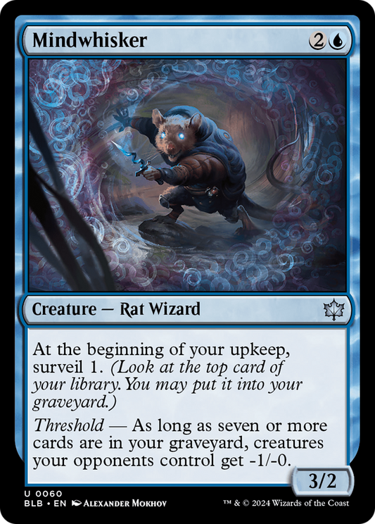 Mindwhisker [Bloomburrow] Foil