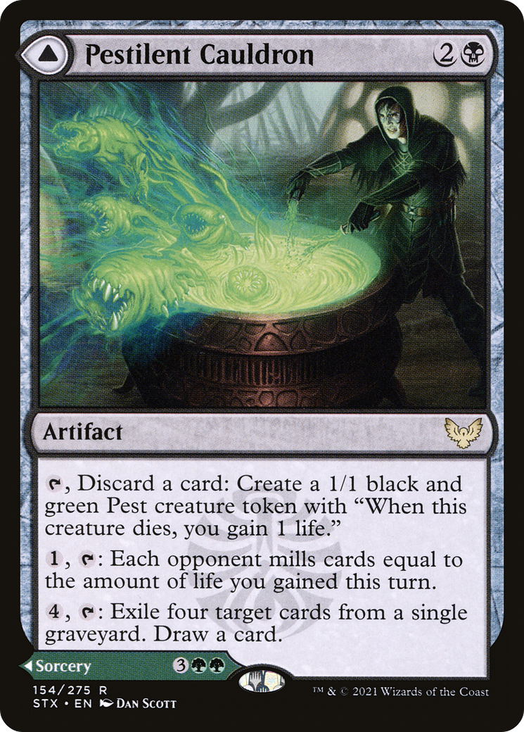 Pestilent Cauldron (154) - Strixhaven: School of Mages