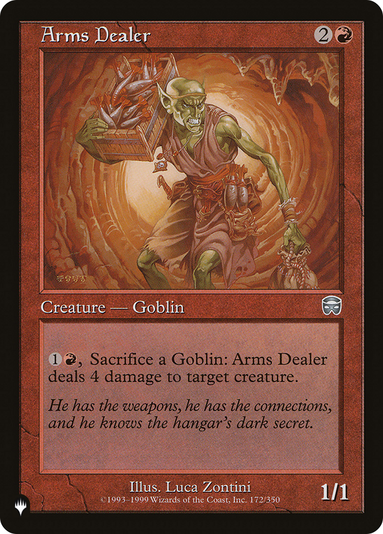 Arms Dealer [The List Reprints] | Silver Goblin