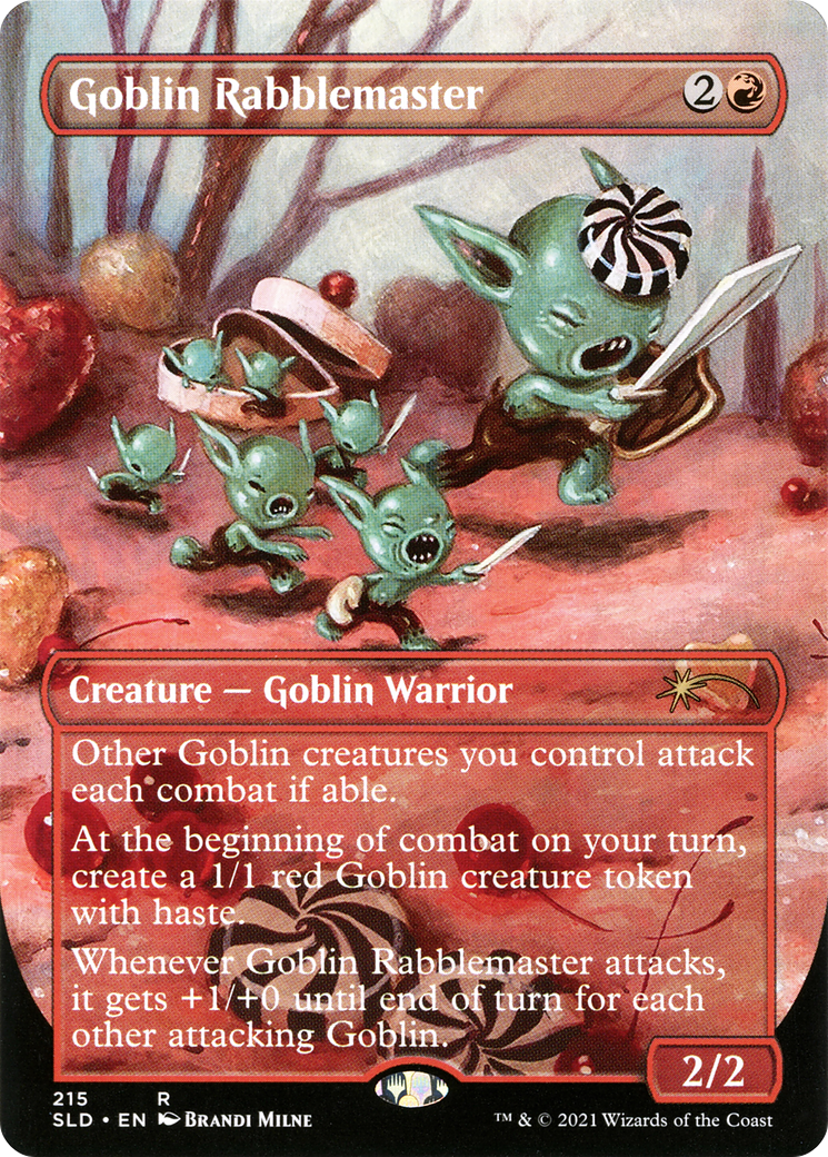 Goblin Rabblemaster (215) - Secret Lair Drop