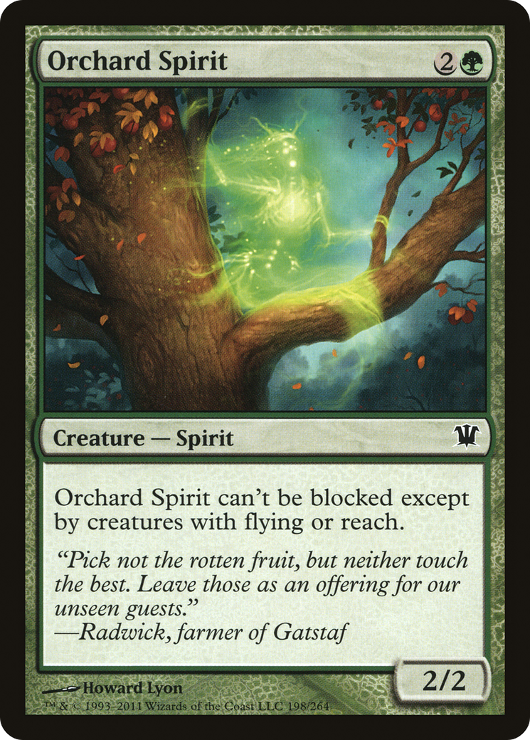 Orchard Spirit (198) Foil - Innistrad