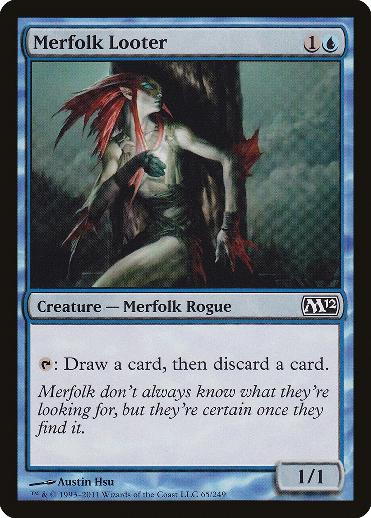 Merfolk Looter (065) - Magic 2012