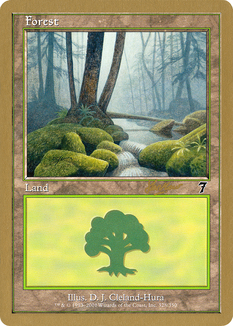 Forest (Retro) (shh328) - World Championship Decks 2002