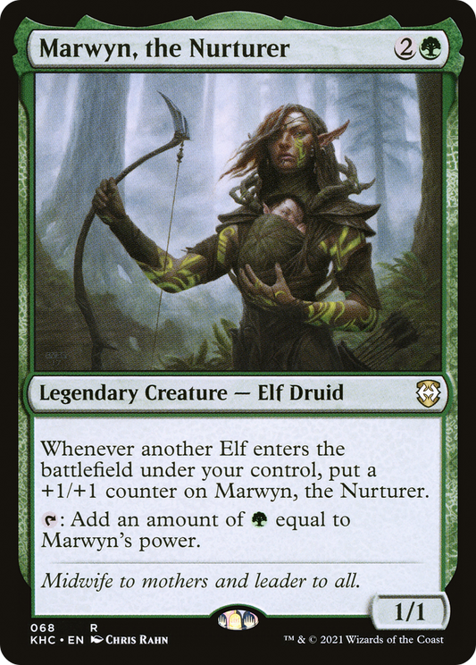 Marwyn, the Nurturer (068) - Kaldheim Commander