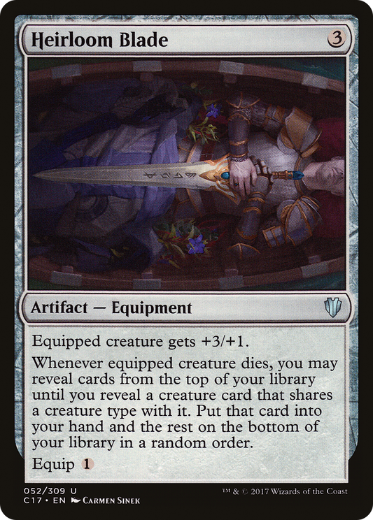 Heirloom Blade (052) - Commander 2017