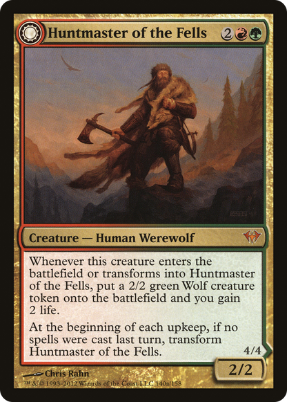 Huntmaster of the Fells (140) Foil - Dark Ascension