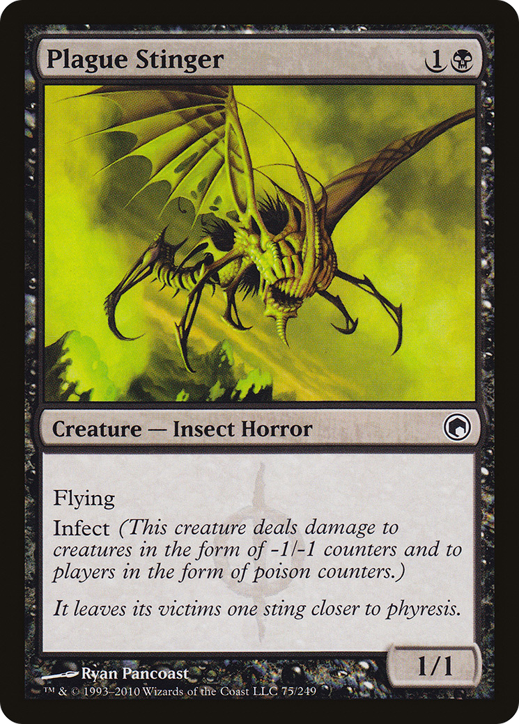 Plague Stinger [Scars of Mirrodin] | Silver Goblin