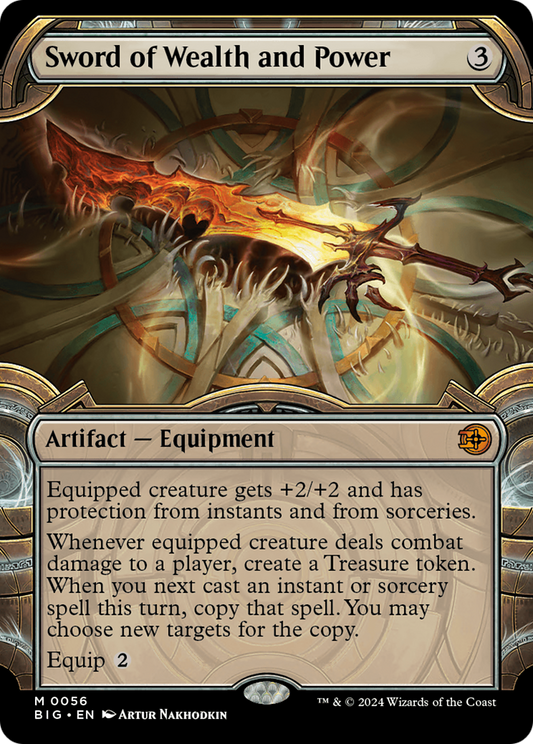 Sword of Wealth and Power: (Showcase) (056)
