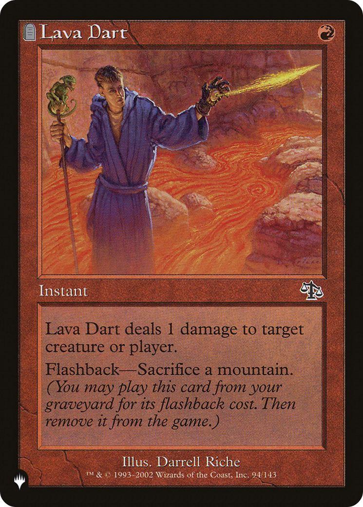Lava Dart (Retro) (JUD-94) - The List