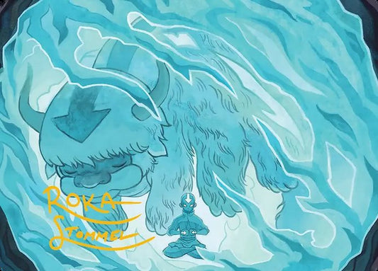Aang's Iceberg 2 (040s) Gold-Stamped - Art Series: Avatar: The Last Airbender