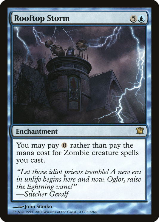 Rooftop Storm (071) - Innistrad
