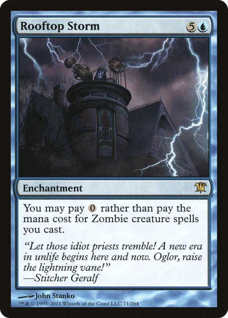 Rooftop Storm (071) Foil - Innistrad