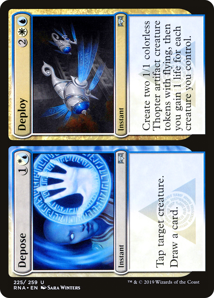 Depose // Deploy (225) - Ravnica Allegiance