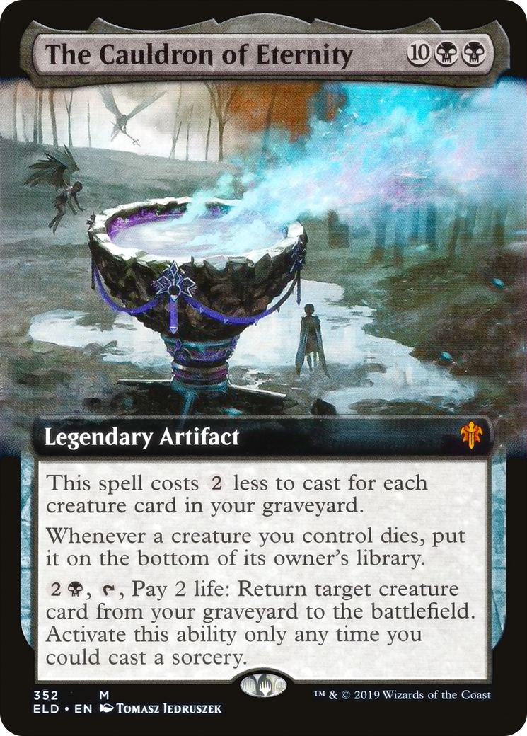 The Cauldron of Eternity (Extended Art) (352) Foil - Throne of Eldraine