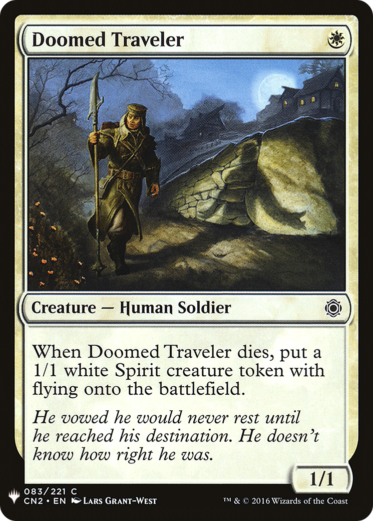 Doomed Traveler (CN2-83) - The List