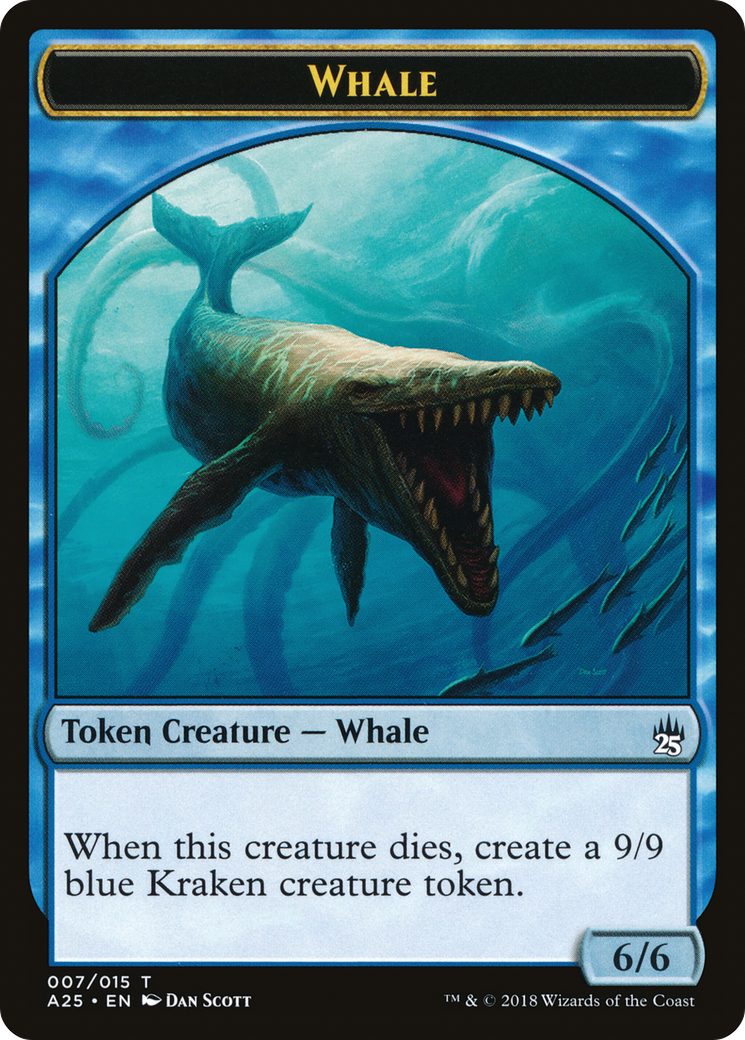 Whale Token (007) - Masters 25 Tokens
