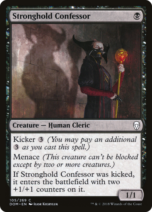 Stronghold Confessor [Dominaria] Foil