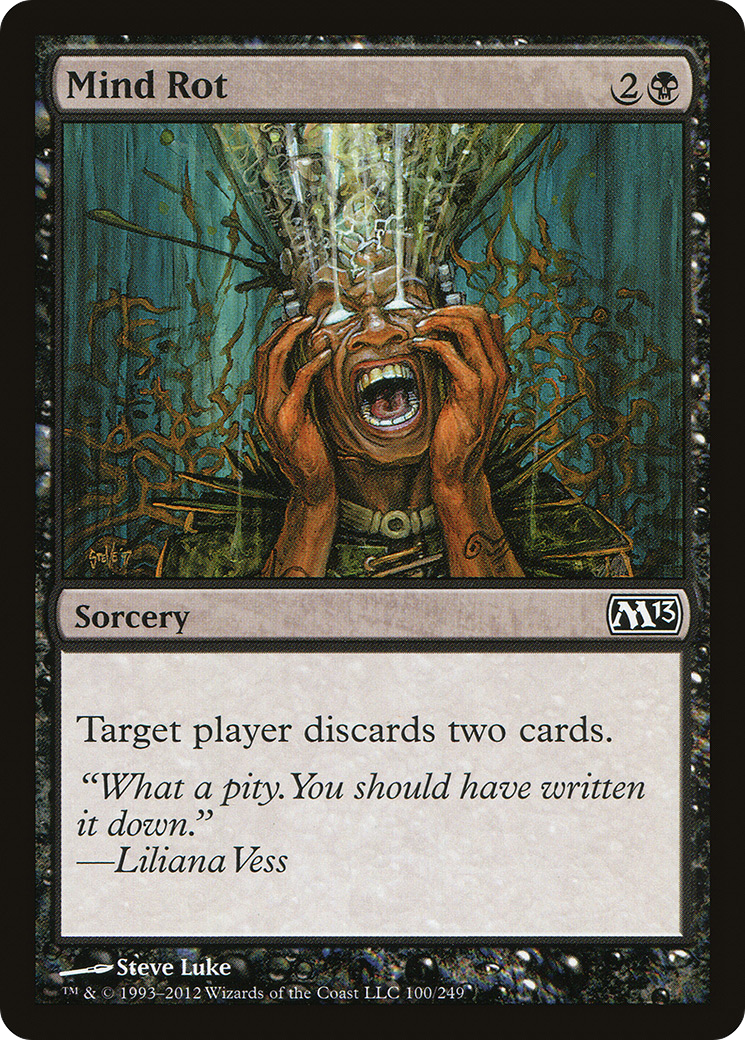 Mind Rot (100) Foil - Magic 2013