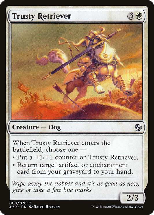 Trusty Retriever (008) - Jumpstart