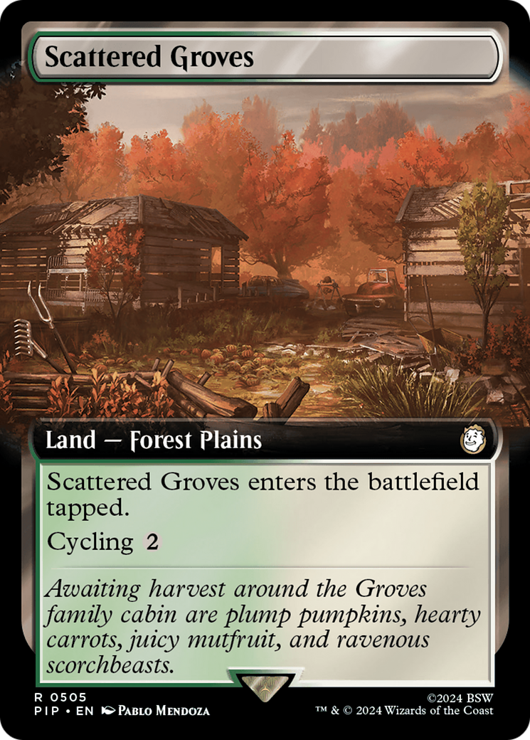 Scattered Groves (Extended Art) (505) Foil - Fallout