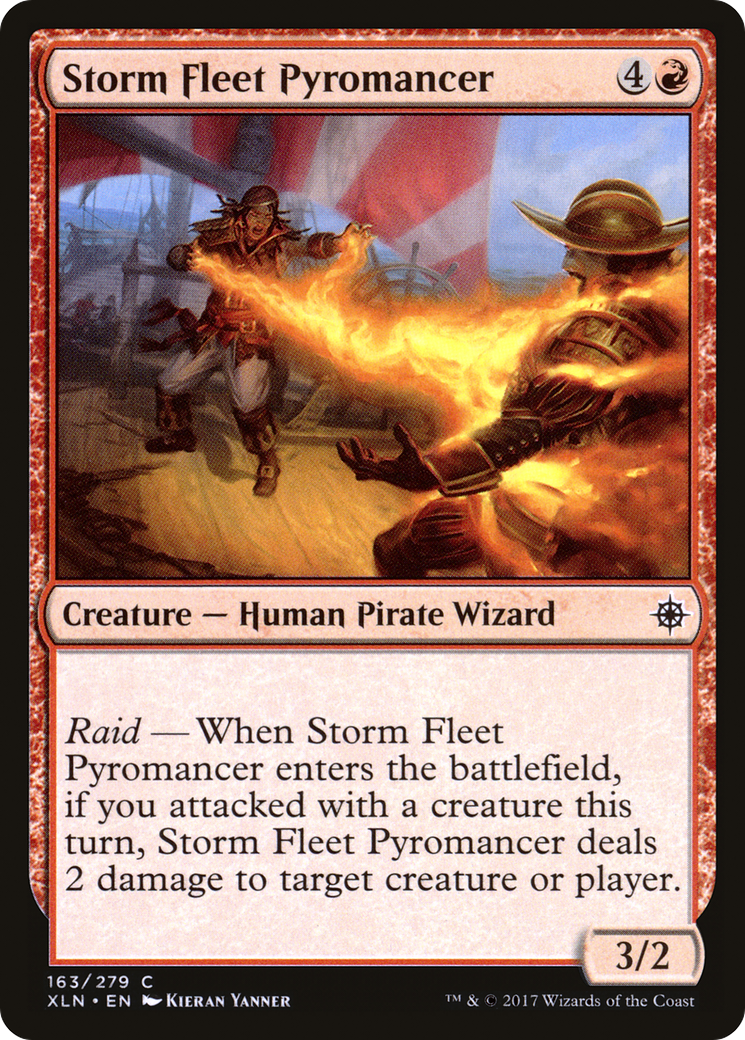 Storm Fleet Pyromancer (163) - Ixalan