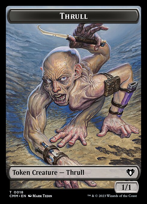 Eldrazi // Thrull Double-Sided Token [Commander Masters Tokens] | Silver Goblin