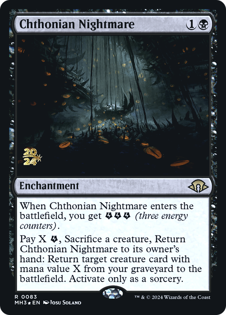 Chthonian Nightmare (083) Foil - Modern Horizons 3 Promos