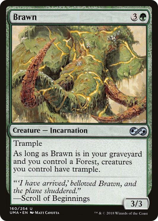 Brawn (160) Foil - Ultimate Masters