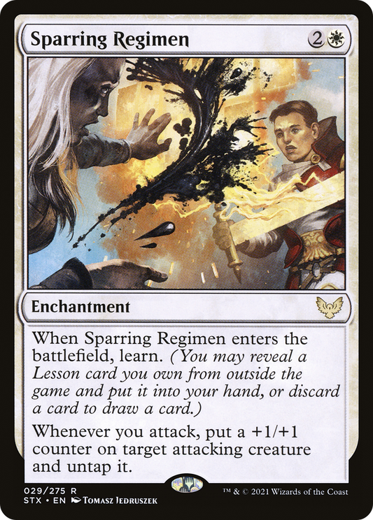 Sparring Regimen (029) - Strixhaven: School of Mages
