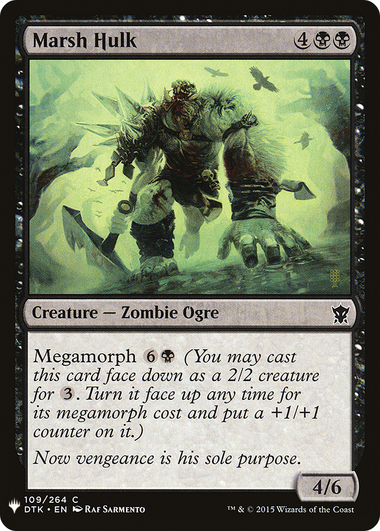 Marsh Hulk (DTK-109) - The List