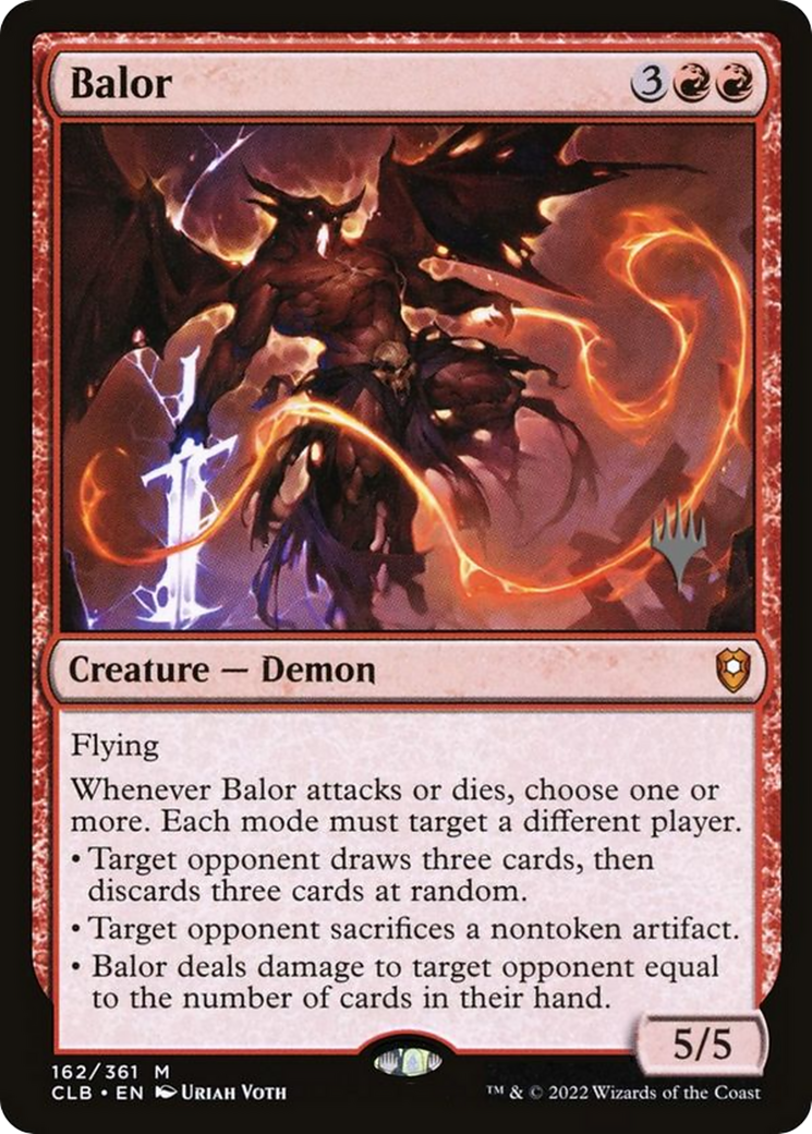 Balor (162p) Foil - Battle for Baldur's Gate Promos