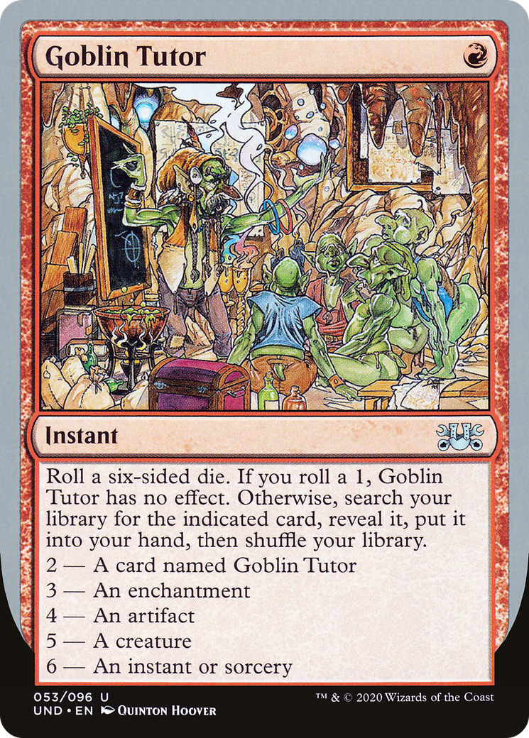 Goblin Tutor (053) - Unsanctioned