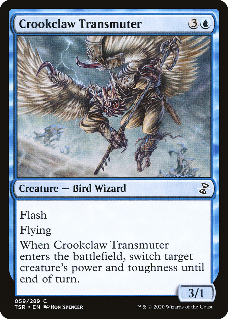 Crookclaw Transmuter (059) Foil - Time Spiral Remastered